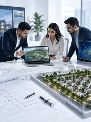 Luxury real estate development