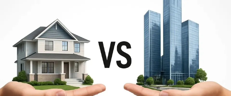 Residential vs Commercial Property Investing