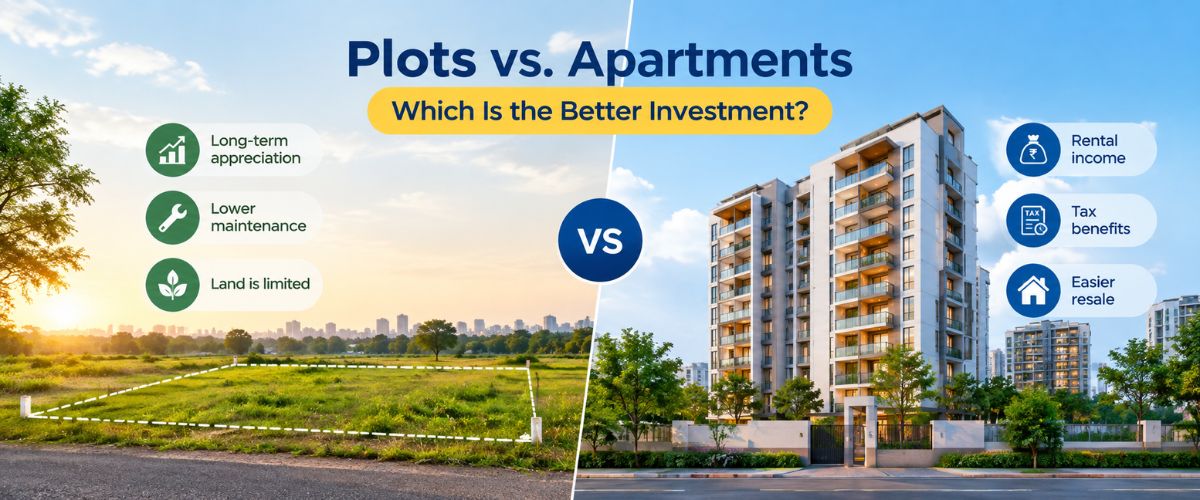 Plots vs. Apartments: Which Is the Better Investment? 