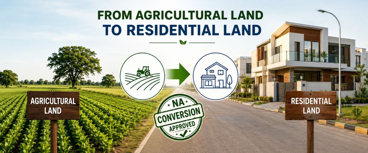 How to Convert Agricultural Land to Residential